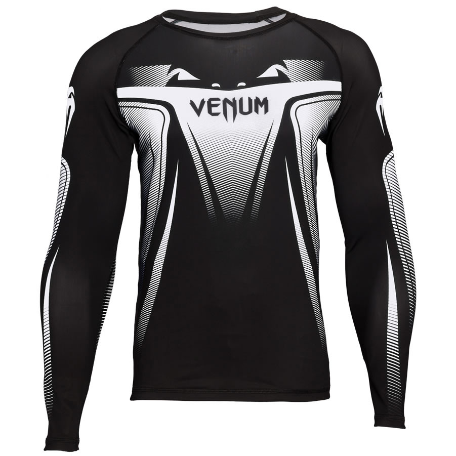 Rashguard Venum Nogi 4.0 Manga Curta Preta