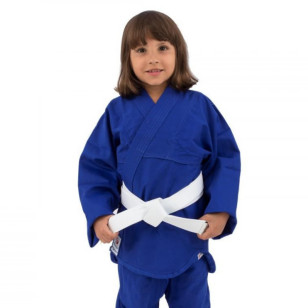 Kimono de Judô e Jiu-jitsu Torah Combate Kids Infantil Azul