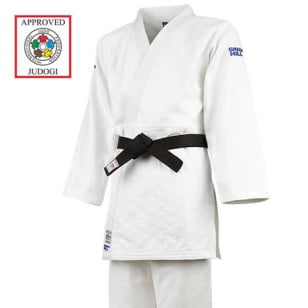 Kimono de Judô Green Hill Olímpico Aprovado FIJ Branco